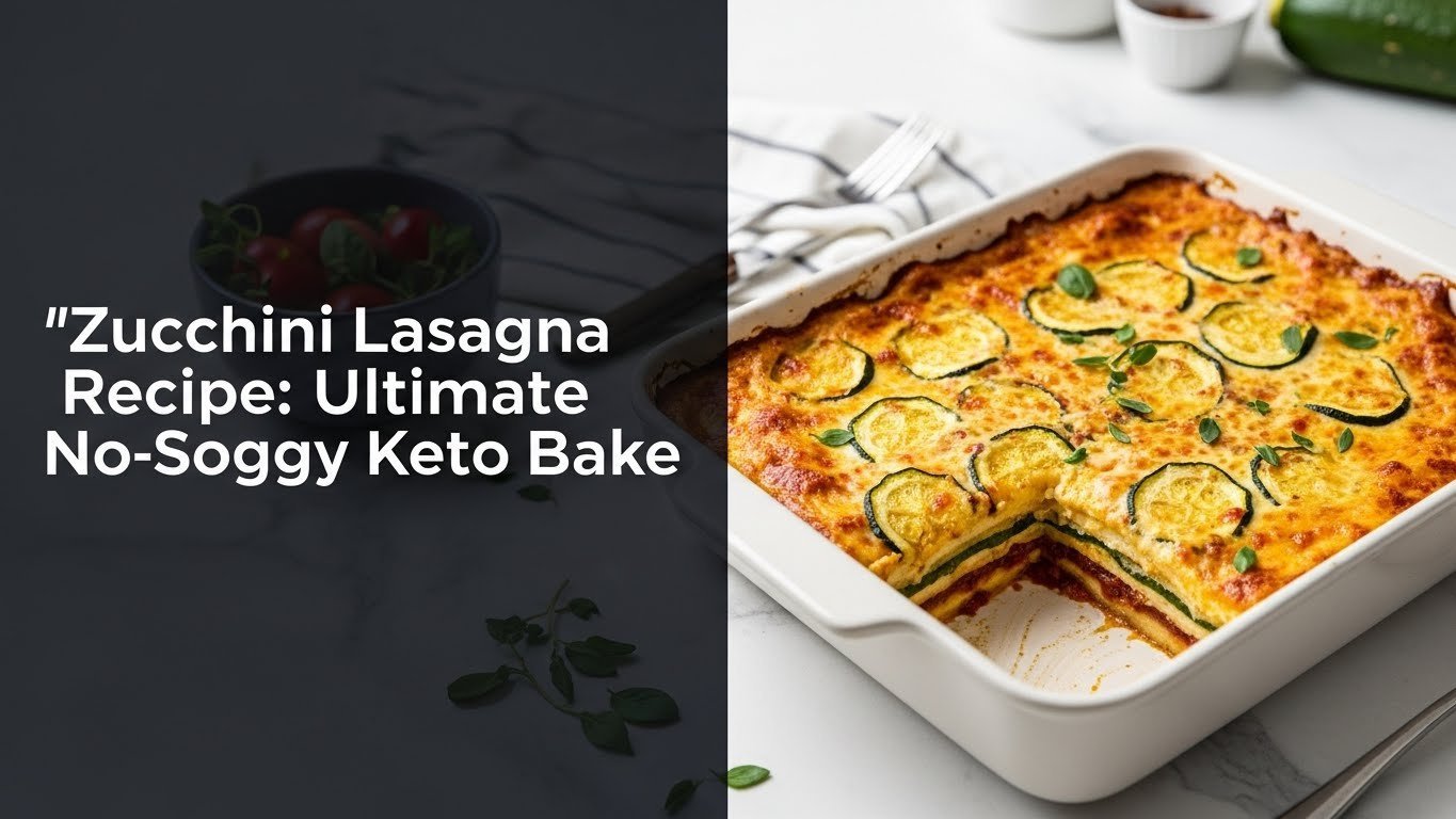 No More Soggy! Master Zucchini Lasagna with These Expert Tips